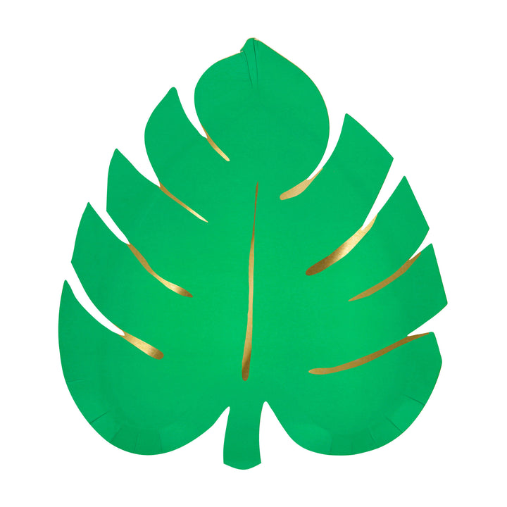 Tropical Leaf Pappteller