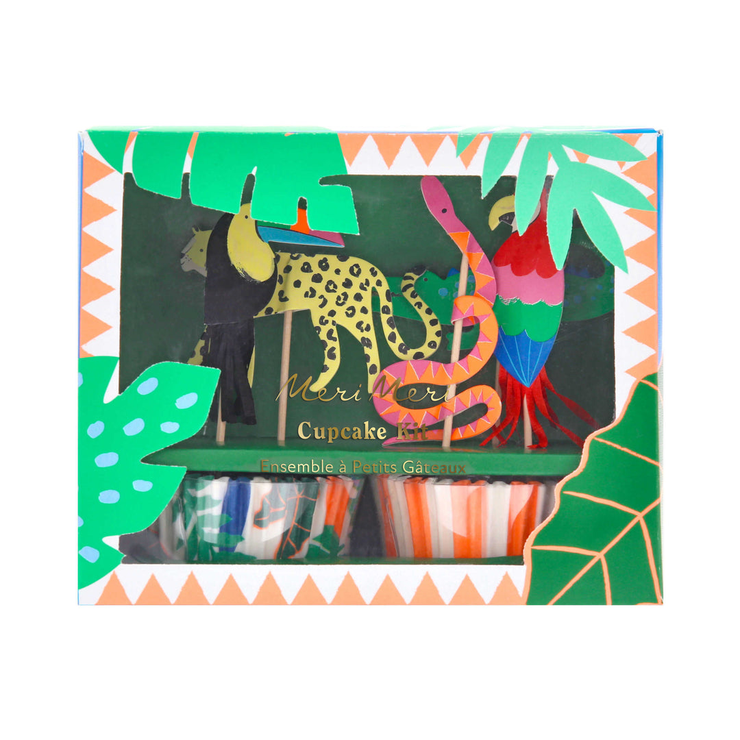Jungle Jamboree Cupcake Set
