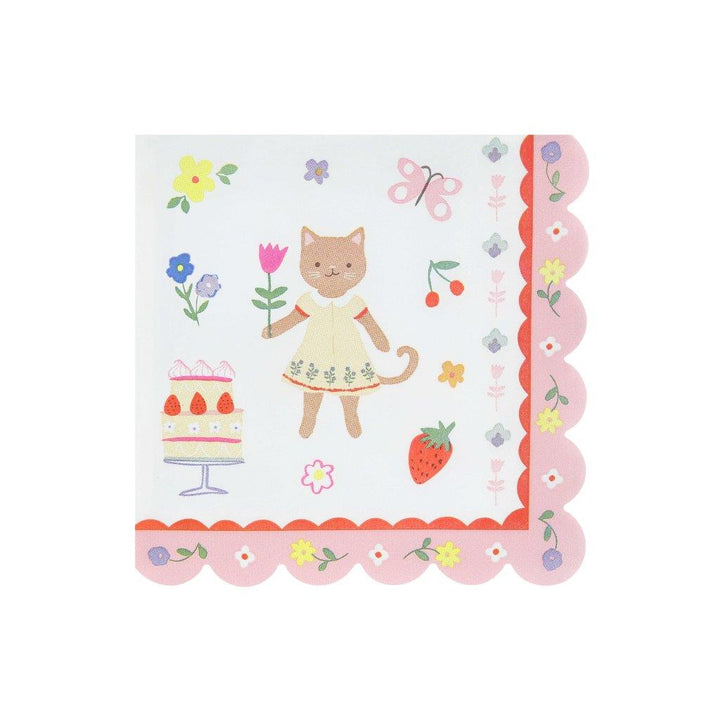 Kitten Club Servietten gross
