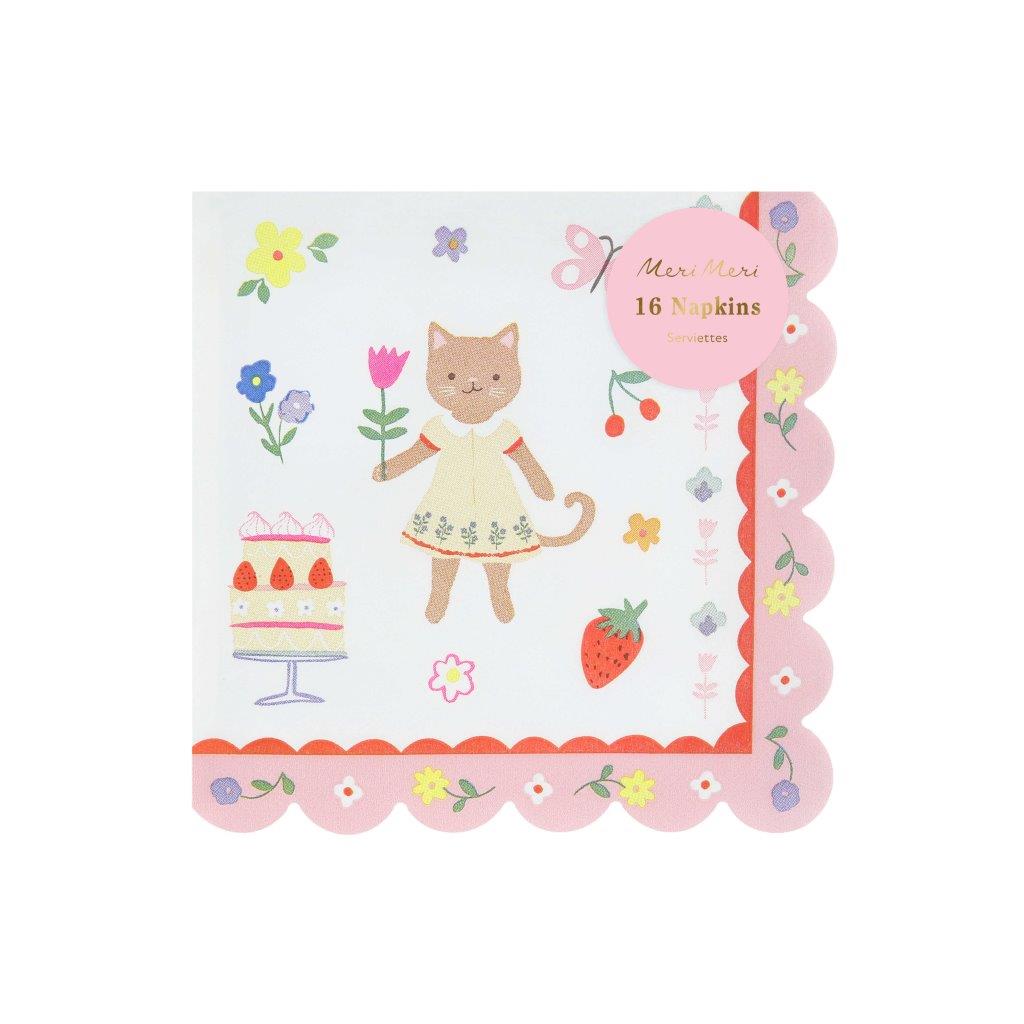 Kitten Club Servietten gross