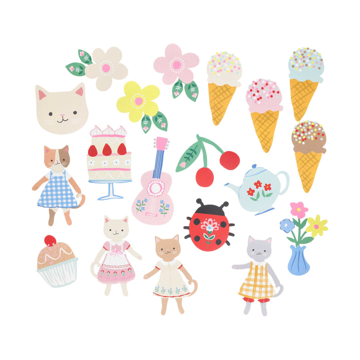 Kitten Club Sticker in Geschenkbox