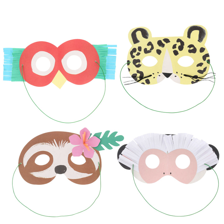 Jungle Jamboree Partymasken