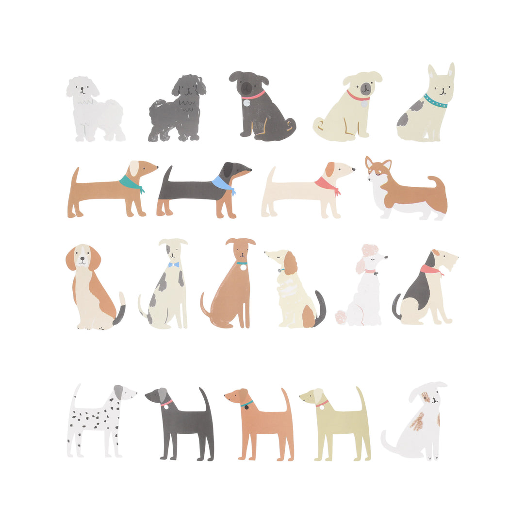 Dog Sticker in Geschenkbox