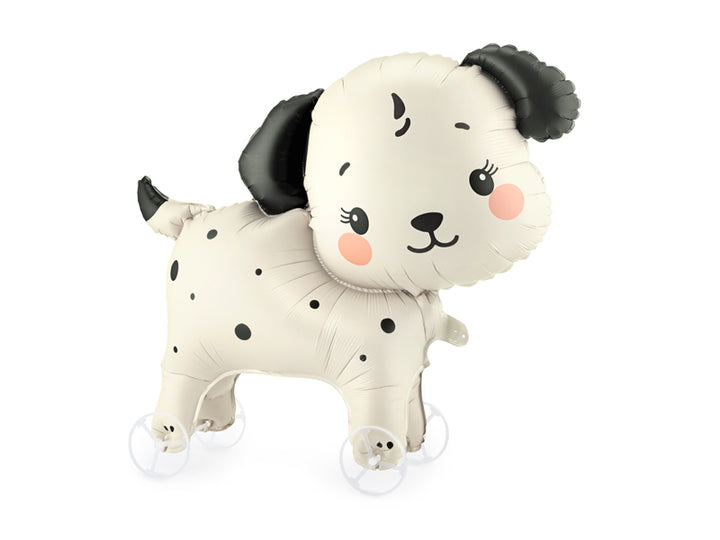 Hund auf Rädern Folienballon