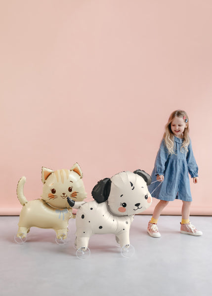 Hund auf Rädern Folienballon