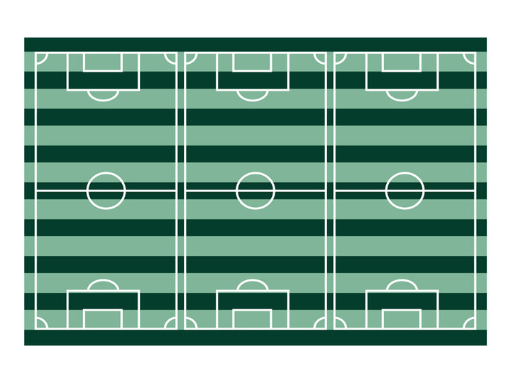 Fussballfeld Tischdecke