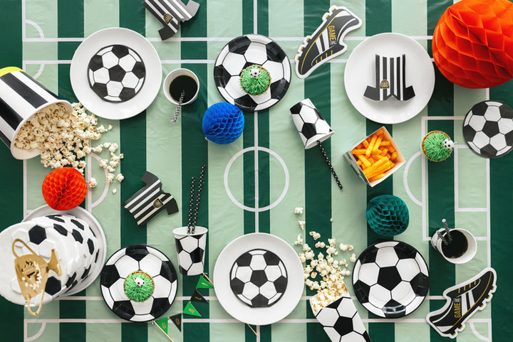 Fussballfeld Tischdecke
