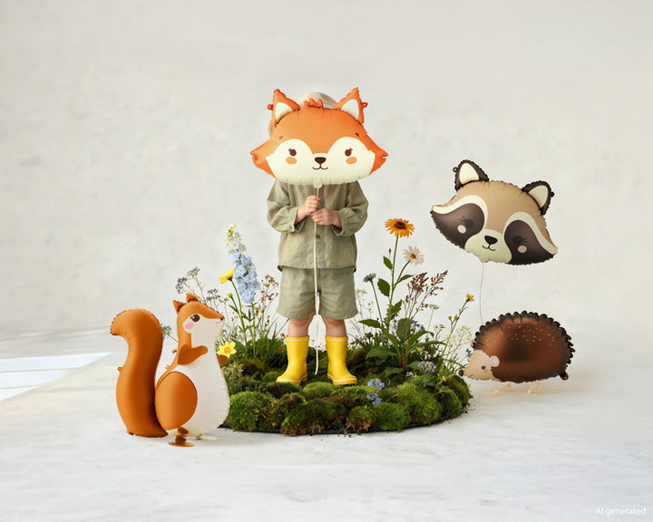 Eichhörnchen Walker Folienballon