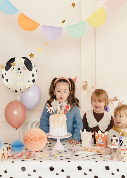 Hund Happy Birthday Folienballon