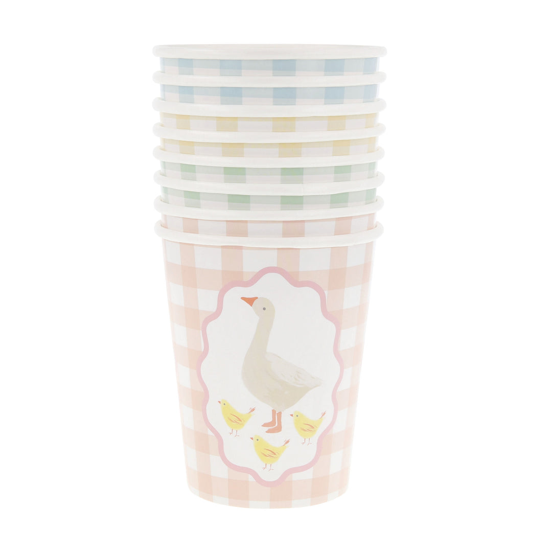 Tierkinder Pappbecher