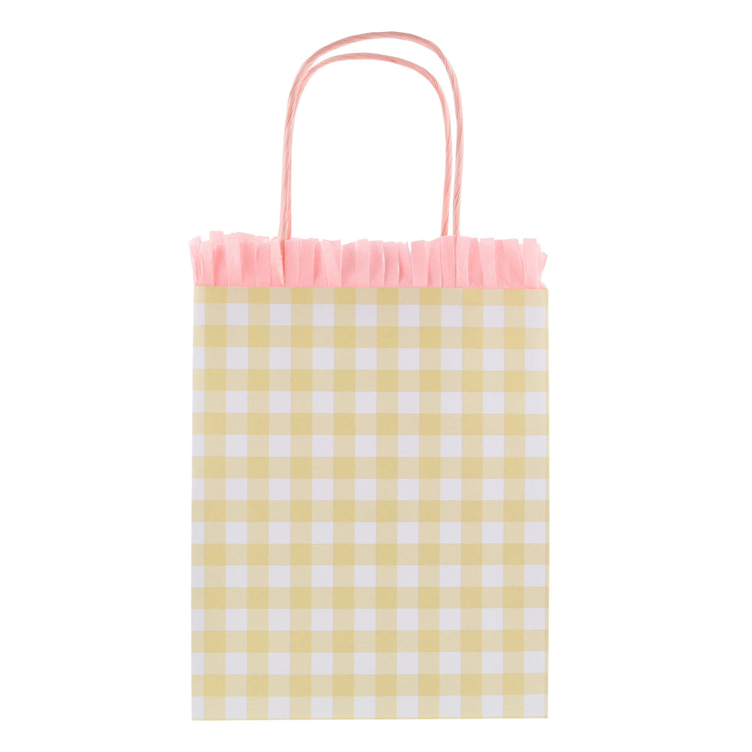 Gingham Partytüten