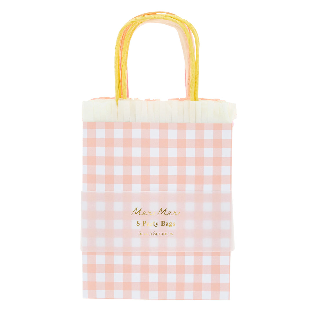 Gingham Partytüten