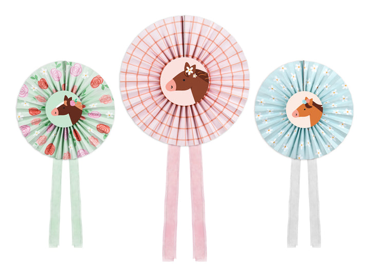 Pferde Siegerschleifen zum Hinhängen