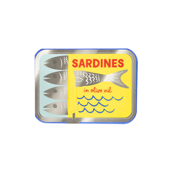 Sardinendose Servietten
