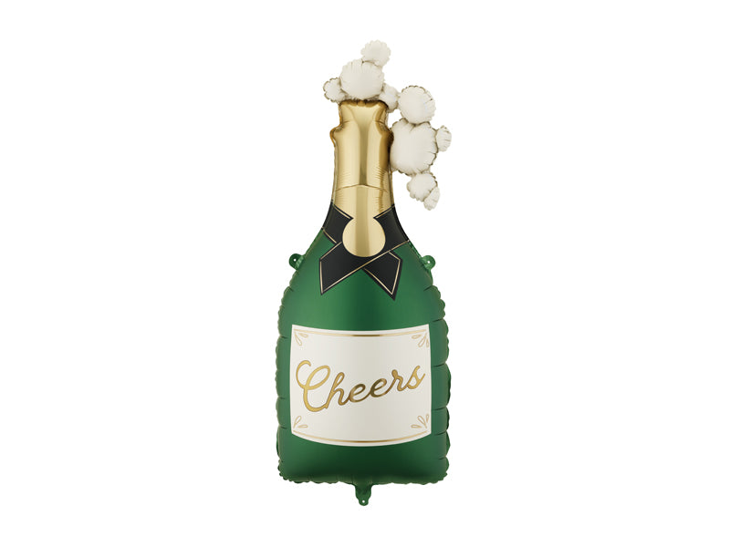 Folienballon Sektflasche "Cheers"