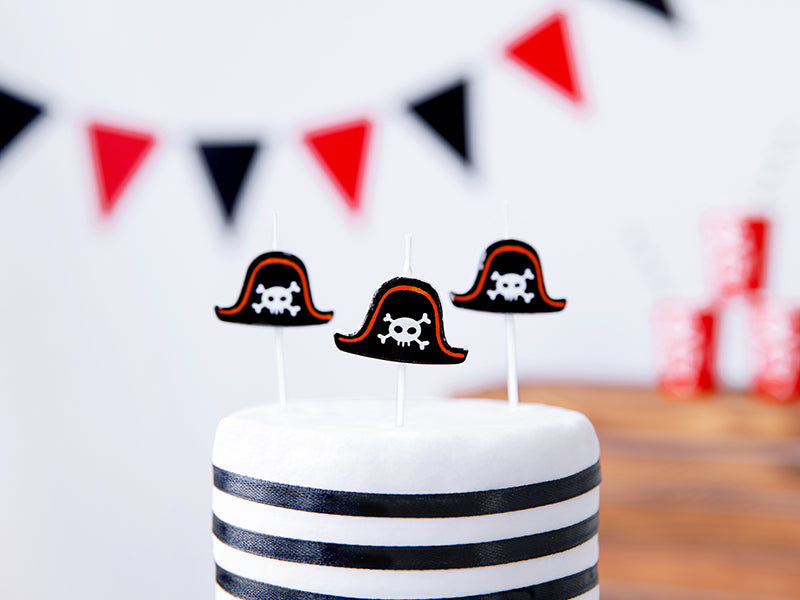 Piratenhut Kerzen