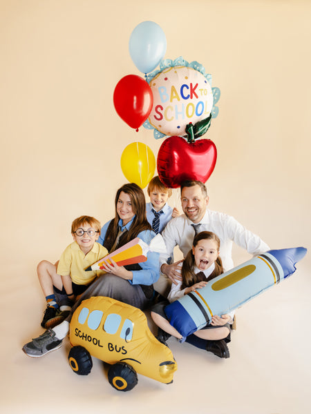 Schulbus Folienballon