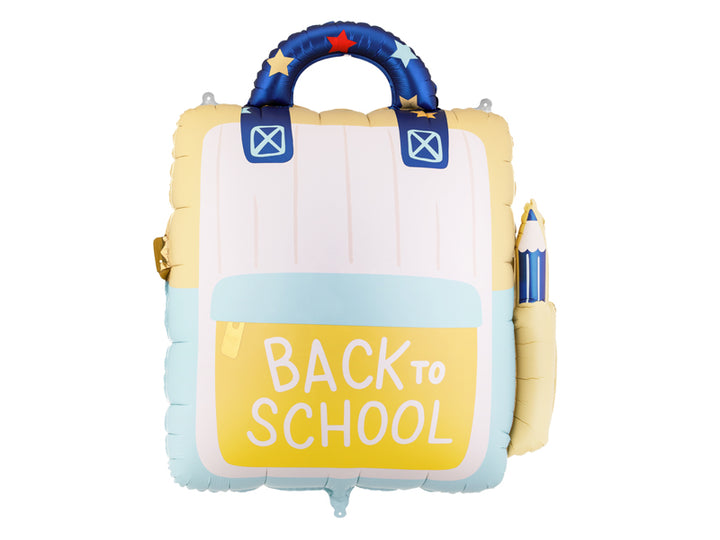 Schultasche Folienballon
