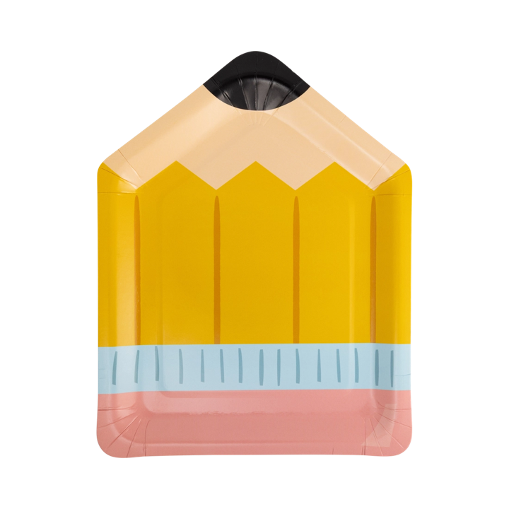 Bleistift Pappteller