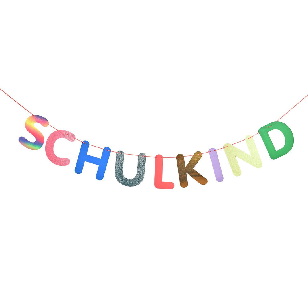 Schulkind Girlande