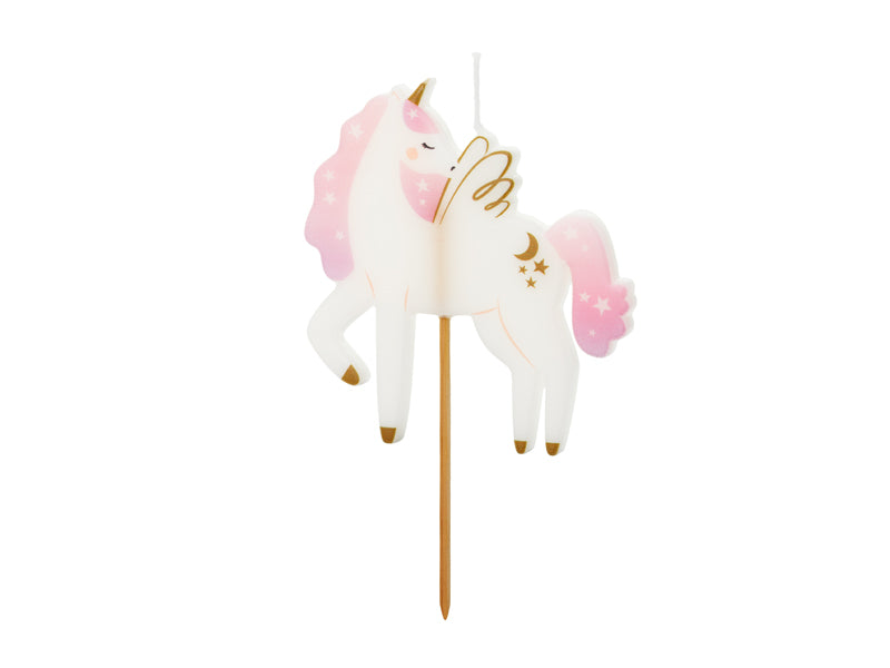 Einhorn Kerze