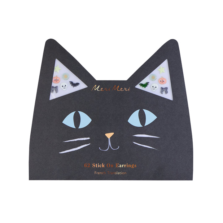 Halloween Nagelsticker Katze Meri Meri