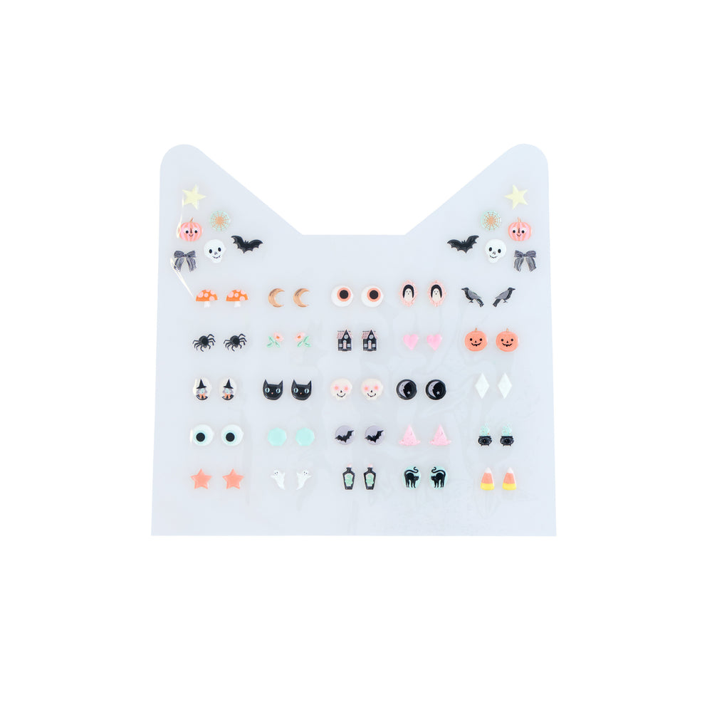 Halloween Nagelsticker Katze Meri Meri