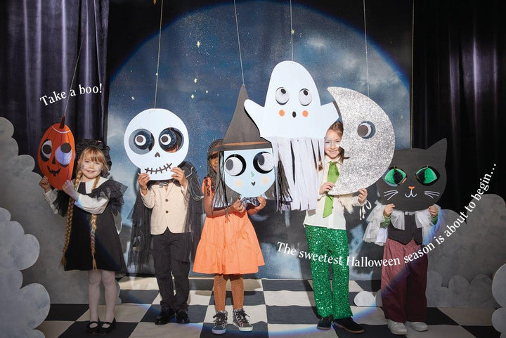 Halloween hängende Gruselgesichter Meri Meri