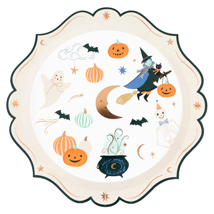 Halloween Styles Pappteller Meri Meri