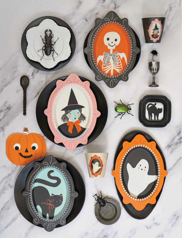 Halloween Melaminbecher Meri Meri