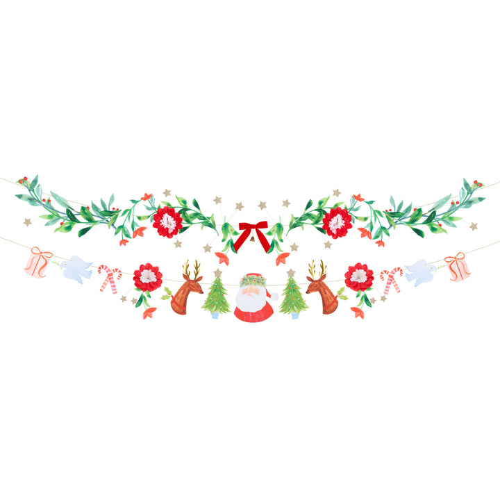 Happy Santa Girlande