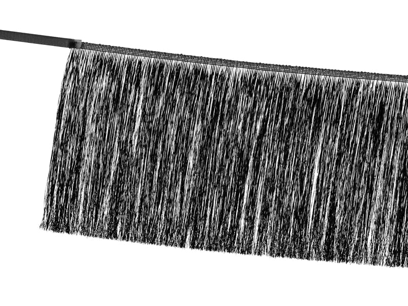 Fransengirlande schwarz PartyDeco