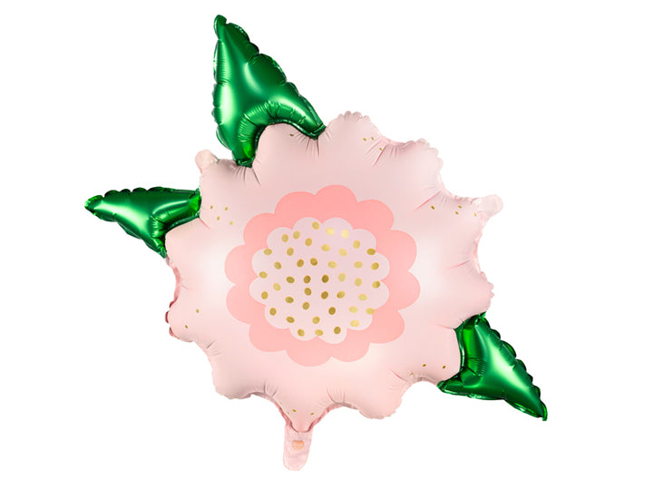 Folienballon Blume rosa PartyDeco