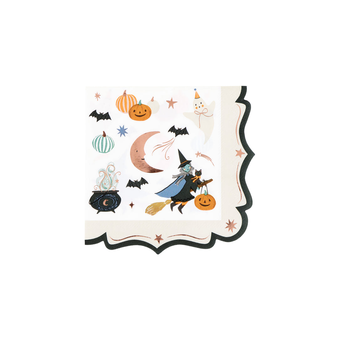 Halloween Styles Servietten klein Meri Meri