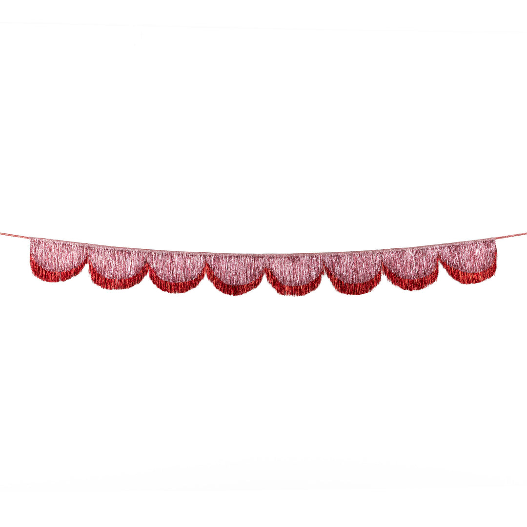 Fransengirlande Bögen Pink/Rot Meri Meri