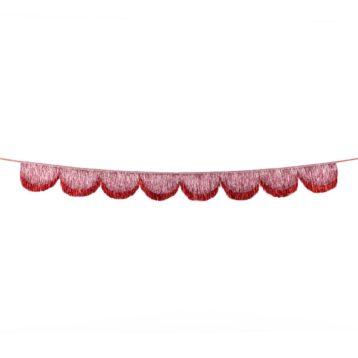 Fransengirlande Bögen Pink/Rot Meri Meri