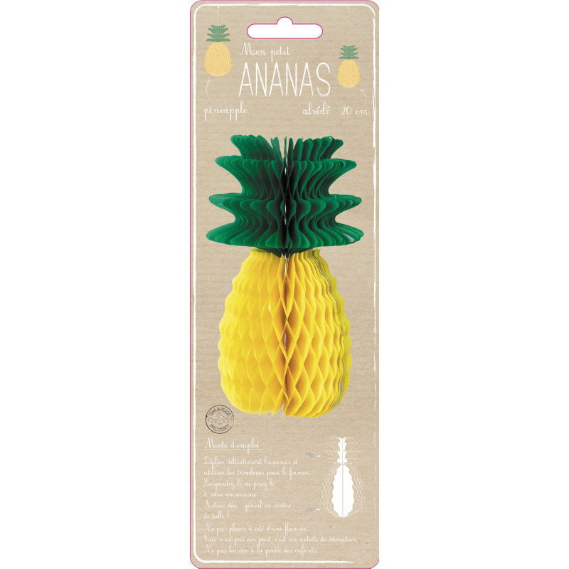 Ananas Wabenball klein Tim & Puce