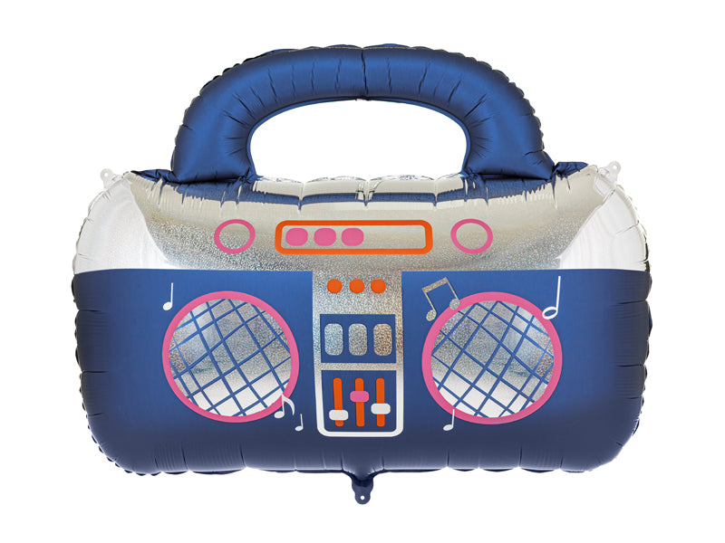 Boombox Folienballon PartyDeco