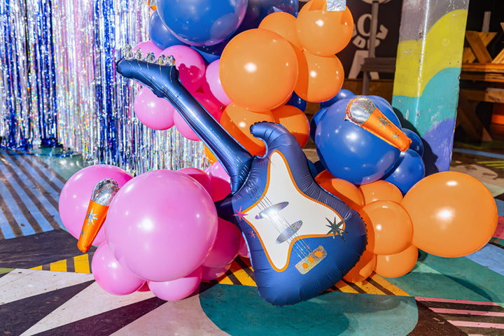 E-Gitarre Folienballon PartyDeco