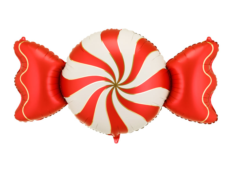 Bonbon Folienballon rot PartyDeco