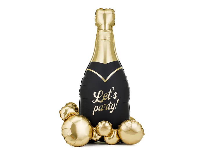 Sektflasche "Let´s Party" Folienballon