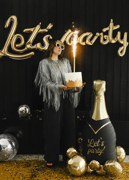 Sektflasche "Let´s Party" Folienballon