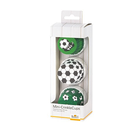 Fussball Mini Muffinförmchen