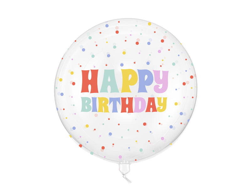 Bubble Ballon Happy Birthday