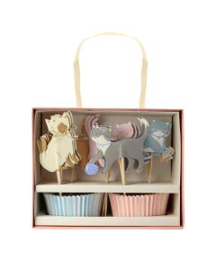 Cute Kittens Cupcake Set