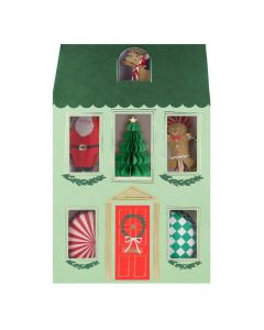 Weihnachtshaus Cupcake Set