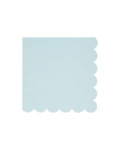 Summer Sky Blue Servietten gross