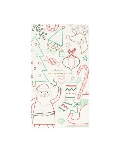 Papiertischdecke Activity Christmas