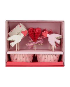 Lovebird Cupcake Set