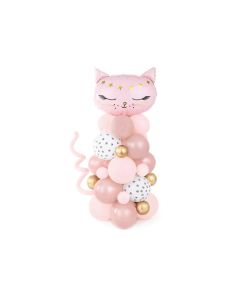 Ballon Bouquet rosa Katze